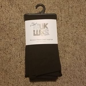 Muk Luks Women's Fleece Lined Leggings